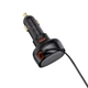 ОЗУ Baseus Enjoyment Pro Car Charger USB + Retractable Type-C Cable 60W black - изображение 5