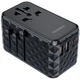 Зарядний пристрій 2USB 2Ензу-С 100W PD 3A сharger diamond Black Choetech - зображення 1
