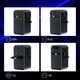 Зарядний пристрій 2USB 2Ензу-С 100W PD 3A сharger diamond Black Choetech - зображення 5