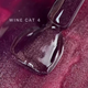 Гель-лак котяче око SAGA Professional Wine Cat 04 бордовий, 10 мл - зображення 3