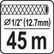 Візок садовий з котушкою FLO для шланга 5/8"/30 м 1/2"/45 м - зображення 2