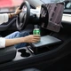 Автомобильная подставка Lesko Tesla Model 3/Y (TSL22102101) Gray органайзер центральной консоли пластиковая - изображение 3