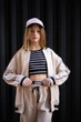 Спортивный костюм для девочки подростковый IRmAS 1245 р.146 беж - изображение 14
