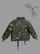 Куртка лакова для дівчинки Baby Angel 134 см хакі - изображение 2