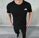 Спортивна чоловіча футболка The North Face XL Чорна (DC-676) - зображення 1