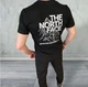 Спортивна чоловіча футболка The North Face XL Чорна (DC-676) - зображення 4