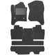 Килимки в салон Optimal для GMC Yukon 4 '14-20 текстильні сірі (комплект) - зображення 1