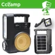Портативный кемпинговый фонарь станция Solar CCLamp CL-830 с Power Bank и радио 4000мАч Bluetooth 9118 - изображение 2