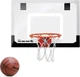 Баскетбольний міні-щит SKLZ Pro Mini Hoop XL з кільцем, м'ячем і сіткою - 58х40 см - изображение 1