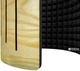 Акустический микрофонный экран UA Acoustics Airscreen Wood 36x34 см Черный графит + Светлое дерево (S00002) - изображение 4