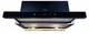 Вытяжка Luxor Beste F 60 BK 1450 m3 LED Intellect Gold Barocco + 6 скоростей управление безконтактно, черное стекло, черный - изображение 1