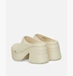 Жіночі крокси Crocs SIREN Clog Bone W6 36р. (22,9 см) Бежеві - зображення 5