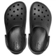 Унісекс крокси Crocs Crocband Platform Black/White M7/W9 39-40р. (24,6 см) Чорні - зображення 3