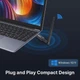 Двухдиапазонный USB Wi-Fi 6 (AX) + BT5.3 адаптер AX900 2.4/5GHz + Bluetooth 5.3 (DE-AX900-BT 5.3) - изображение 6