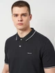 Поло длинное мужское GANT 2062034-5 M Черное (7325707539367) - изображение 4