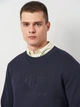 Свитшот мужской GANT 2036017-433 L Синий (7325706686383) - изображение 4