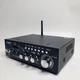 Усилитель звука 2-канальный Bluetooth 2x30Вт, аудиоусилитель сигнала с FM-радио, USB, SD, RCA, караоке, эквалайзером для колонок, портативный стереоусилитель для дома и авто, питание 12V/220V Черный PKA-68-BT - изображение 11