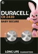 Спеціальна літієва батарейка типу «таблетка» Duracell 2430 3V, (CR2430), 2 шт (5000394152090) - зображення 1