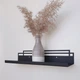Полка Металлическая 40см х 7.5см Glozis Bau Black 40 K-005 - изображение 5