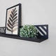 Полка Металлическая 60см х 8см Glozis Nord Black 60 K-008 - изображение 5