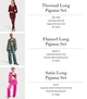 Женская пижама (штаны+Рубашка) Victoria's Secret (3226437712114) Flannel Pajama XL розовая в клетку - изображение 4