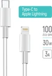Кабель ColorWay Type-C - Apple Lightning (PD Fast Charging) 3.0А 1 м White (CW-CBPDCL032-WH) - изображение 2
