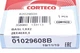 Сальник колонки рульової MB 28x40x5.5 01029608B CORTECO - изображение 4