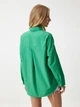 Рубашка хлопковая оверсайз женская Happiness MX00167 38 Green (8684347163929) - изображение 2