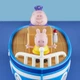 Игровой набор Корабль дедушки Свинки Пеппы Peppa Pig Peppa’s Adventures Grandpa Pig’s Cabin Boat Vehicle Hasbro (F3631) - изображение 5