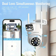 Беспроводная поворотная внешняя Wi-Fi умная камера SZSINOCAM 720P HD TY-Q2 O-KAM Pro - изображение 7
