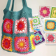 Схемы вязания крючком, узоры крючок схемы 50 шаблонов в технике Granny Square - изображение 5