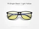 Окуляри комп'ютерні Blue Blocker 65% для чоловіків і жінок KINGSEVEN 7365 Bright Black F6 - зображення 2
