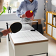 Компьютерный стол MICKE 105х50 см IKEA 104.898.39 белый/антрацит - изображение 6