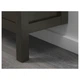 Тумбочка для обуви HEMNES 89x127 см IKEA 402.169.08 черный/коричневый - изображение 3