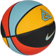 М'яч баскетбольний Nike ALL COURT 2.0 8P G ANTETOKOUNMPO DEFLATED чорний, жовтий, блакитний, червоний Уні 7 - N.100.4138.824.07 - изображение 2