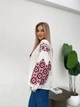 Жіноча вишиванка з рожевими квітами M юіла (5900) - зображення 3