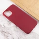 Чехол Epik Candy для Apple iPhone 14 Plus Силиконовый Бордовый - изображение 8