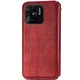 Чохол-книжка GETMAN Cubic PU для Xiaomi Redmi 10C Шкіряний Червоний - зображення 6