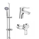 Комплект змішувачів для ванної Haiba HANSBERG SET-2 (HB0901) - зображення 2
