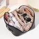 Містка дорожня косметичка - Make Up Bag (чорна) - зображення 4