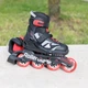 Роликовые коньки Rollerblade Microblade black-red 33-36.5 86B0751530-ND01 - изображение 7