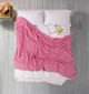 Простирадло Iris Home 120107400 190x220 см Махра Рожевий - изображение 1