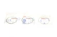 Кільця поршневі BMW 1 E81/3 E46/E90/5 E60 N42/45/46 1.6-2.0i 01-1084.00mm/STD 1.2-1.5-2 120 007 0043 00 NPR - зображення 3