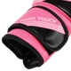 Перчатки боксерские детские PU HARD TOUCH (размер 6oz, Розовый-черный) (BO-7709_Розовый-черный_6_унцы) - изображение 4