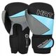 Перчатки боксерские детские PU HARD TOUCH Pro (размер 8oz, Черный-голубой) (BO-7709_Черный-голубой_8_унцы) - изображение 1