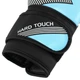Перчатки боксерские детские PU HARD TOUCH Pro (размер 6oz, Черный-голубой) (BO-7709_Черный-голубой_6_унцы) - изображение 4