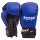 Перчатки боксерские искусственная кожа BOXER Pro Элит (размер 16oz, Синий-черный) (2022_Синий-черный_16_унции) - изображение 1