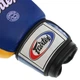 Перчатки боксерські шкіряні FARTEX (розмір 12oz, Синій-жовтий) (FTX065_Синій жовтий_12_унції) - зображення 3