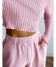 Топ в'язаний Ester Рожевий, S-M ART KNIT 027117 - зображення 2