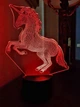 Сменная пластина для 3D светильников "Единорог 3" 3DTOYSLAMP - изображение 1